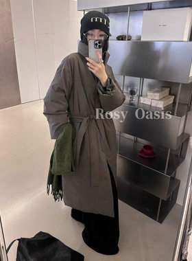 PlantAle韩版立领长款羽绒服外套