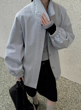 韩系都市运动风春秋棒球服女装