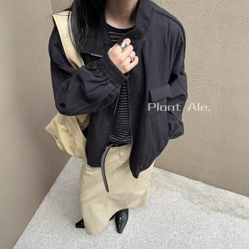 PlantAle韩国设计感复古宽松外套