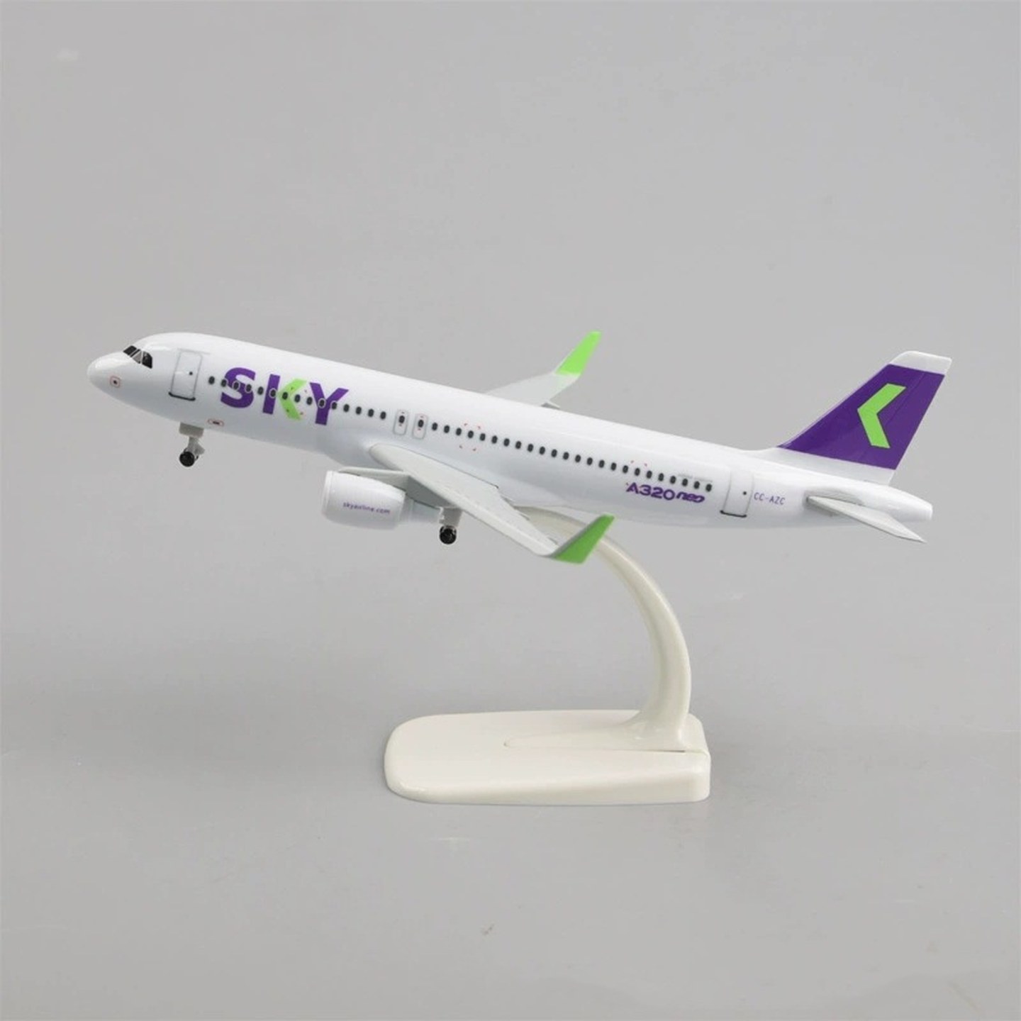 20CMA320智利天空合金静态飞机模型仿真航模礼物玩具礼品收藏摆件