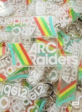 ARC Raiders穹顶突击队周边双面高清亚克力钥匙扣