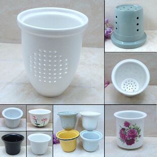 陶瓷茶叶过滤网过滤斗茶隔茶滤茶器茶漏网功夫茶具配件满就包邮