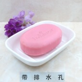 陶瓷香皂碟带沥水孔肥皂盒香皂架手工皂托大尺寸六孔沥水肥皂 包邮