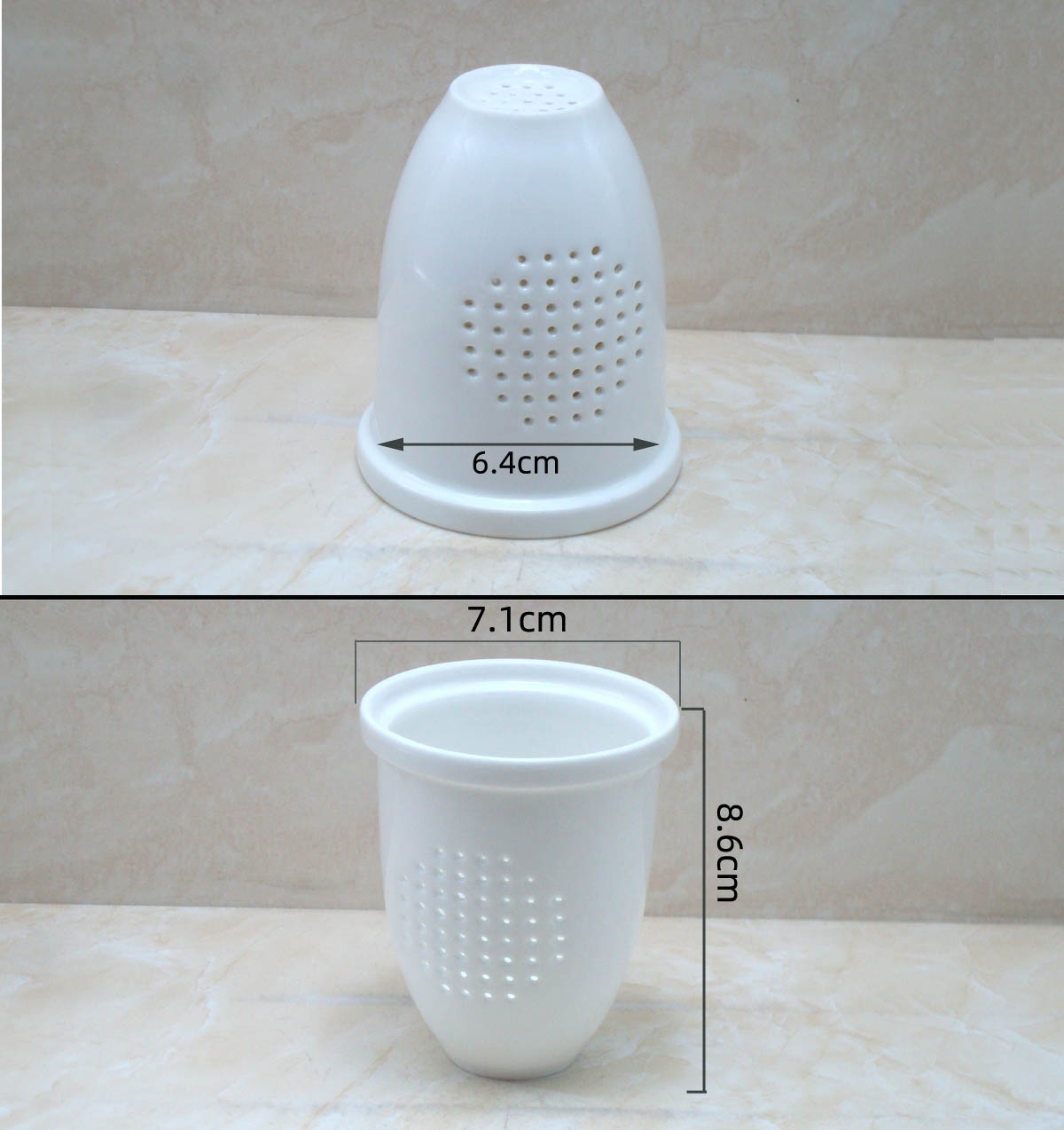 茶漏网茶滤器陶瓷茶隔泡茶器滤斗