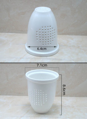 茶漏网茶滤器陶瓷茶隔泡茶器滤斗