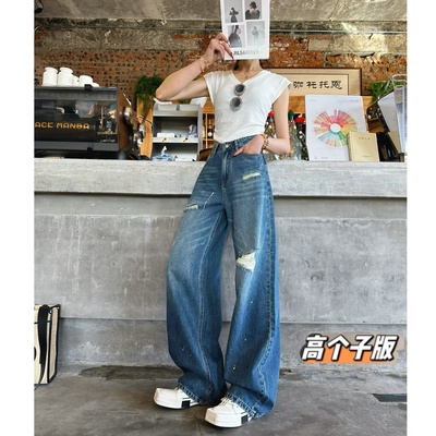 阔腿长裤薄款春夏加长女裤