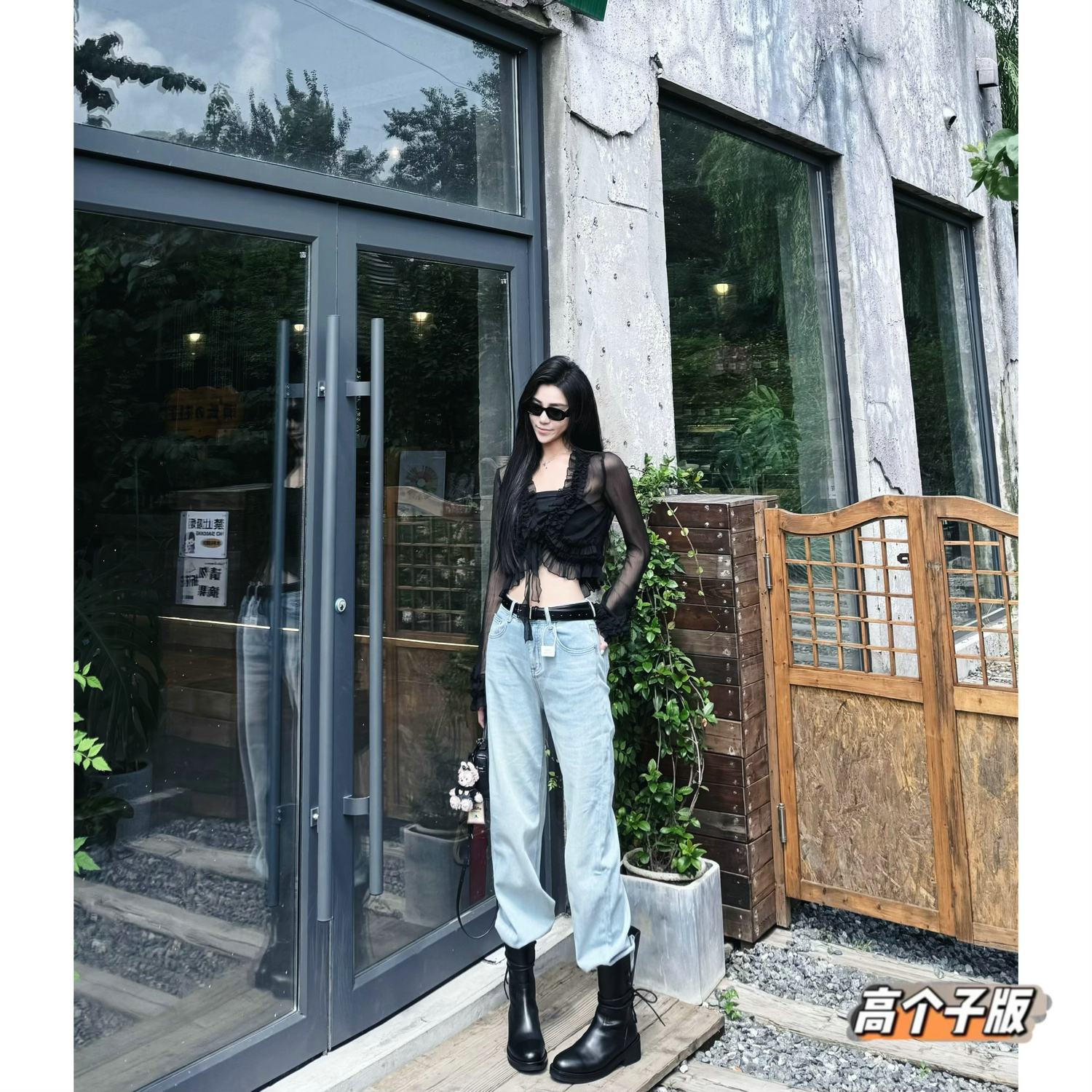 直筒长裤常规牛仔秋冬加长女裤