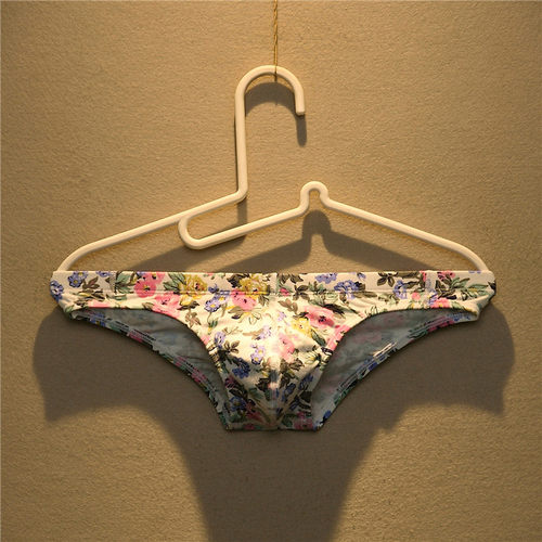 男士棉内裤低腰紧身半包臀比基尼