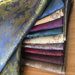 人丝提花服装里料布料 秋冬内衬面料羊绒羊毛大衣外套里衬里子布