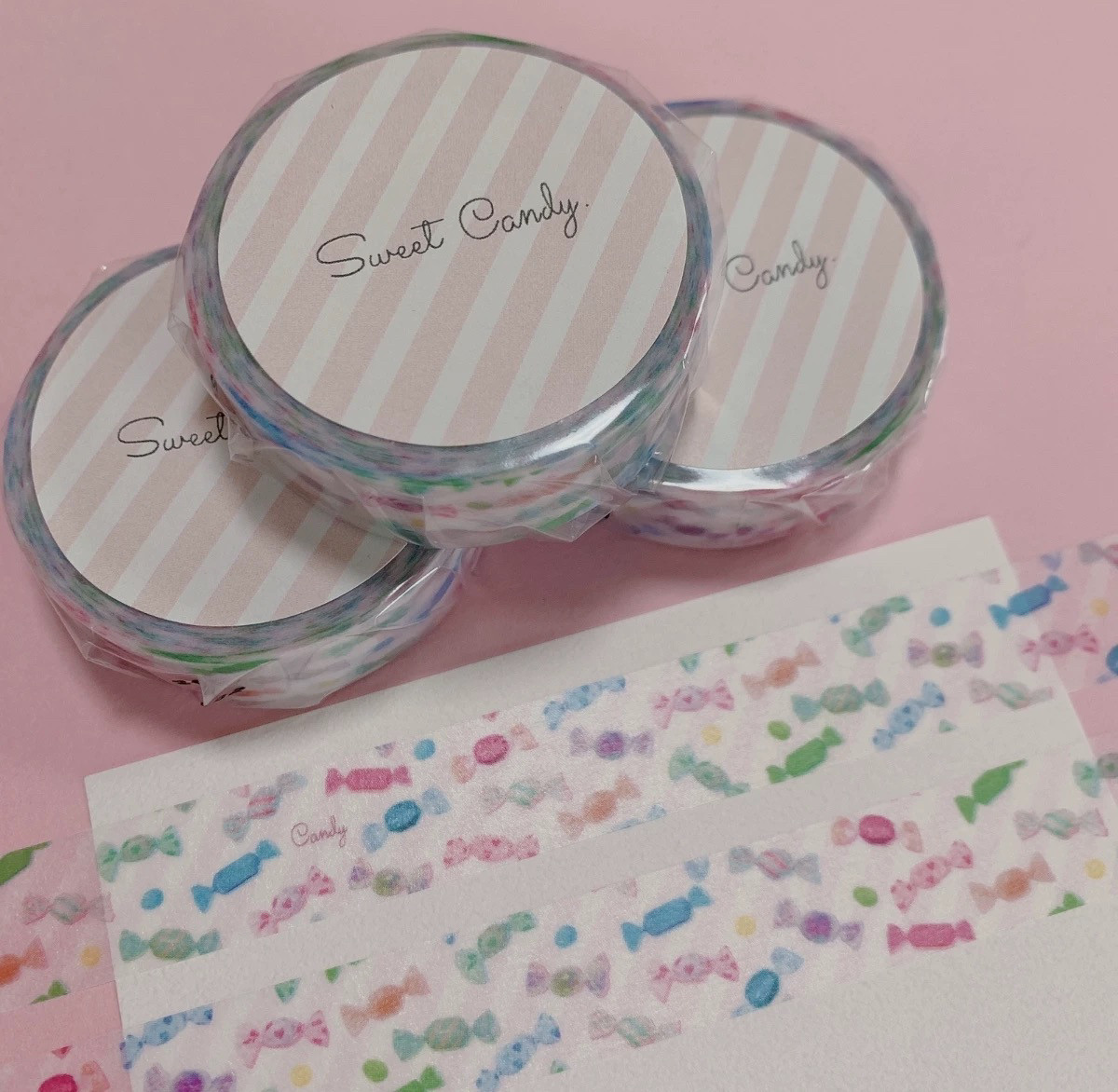 分装胶带 日本软妹作家sweet candy糖果mt承制和纸胶带分装