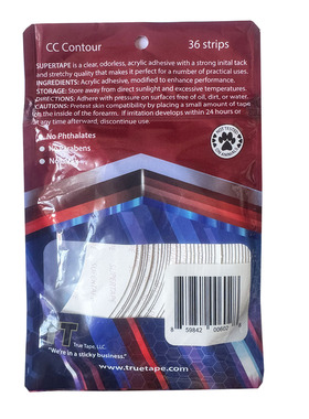 促销价SUPERTAPE 织发补发假发双面胶36片 CC弧度