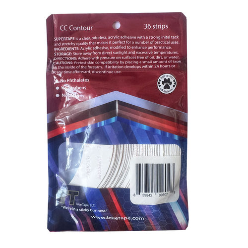 促销价SUPERTAPE 织发补发假发双面胶36片 CC弧度