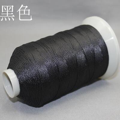黑色T002 CS股线 手工用线 编织手绳线 线圈绕线