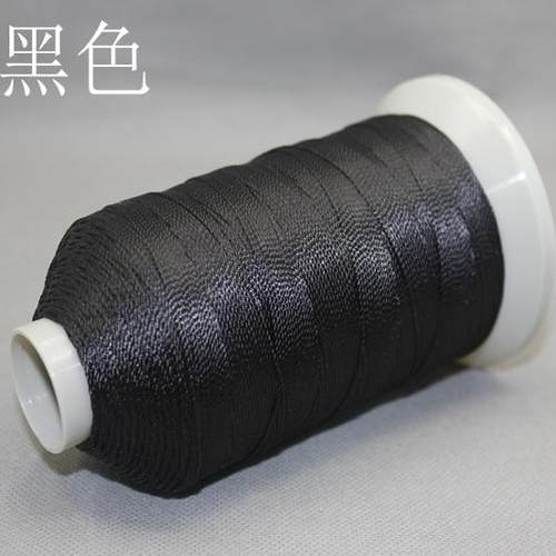黑色T002 CS股线 手工用线 编织手绳线 线圈绕线