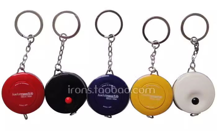 德国进口hoechstmass自动卷尺 量衣尺hoechst mass皮尺 钥匙扣尺