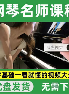 钢琴U盘视频教程零基础新手入门