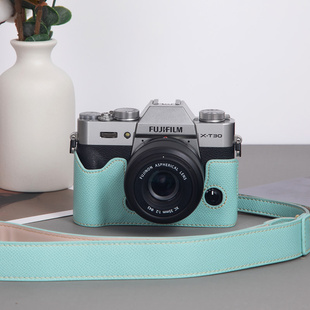 适用于富士xt50保护套xs20相机包xt30II相机套X100VI半套底