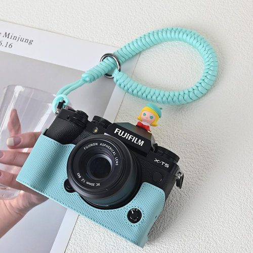 适用富士XS20保护套XT30ii二代XT5相机包XE5真皮XT50壳X100VI XM5