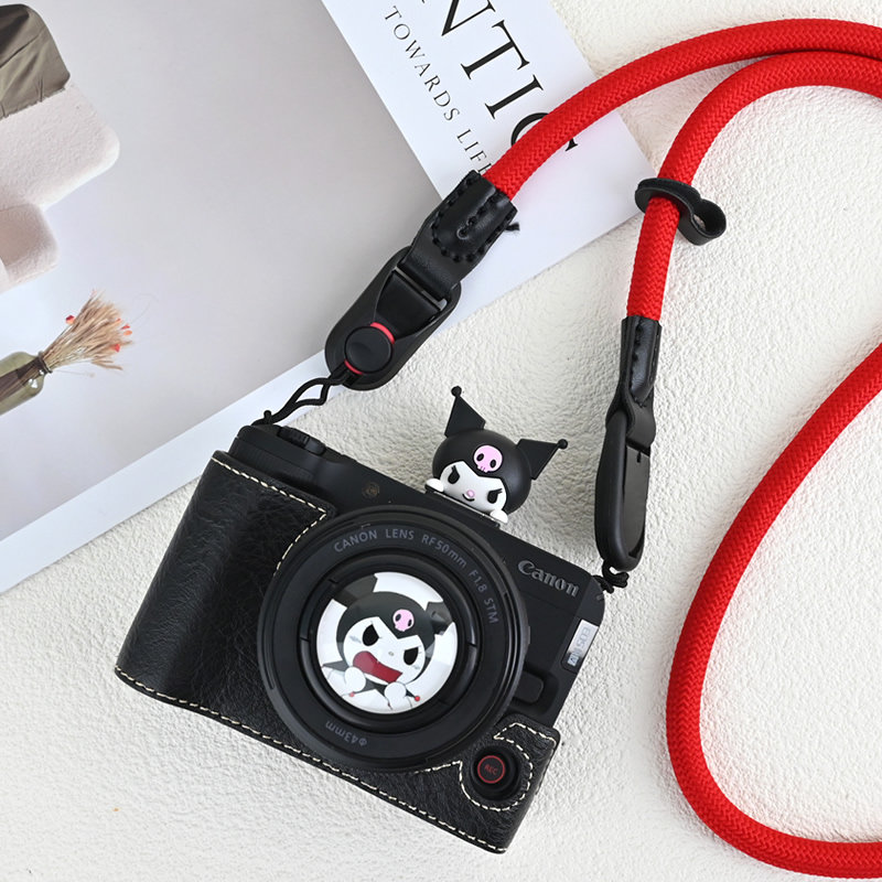 佳能R50V相机套R10r62r8保护套R100底座包R6二代配件R50皮套RP壳