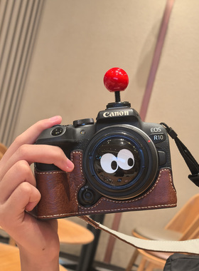 适用佳能R50V相机套R50保护套R10200d二代R8RP壳R5R6IIR7配件R100