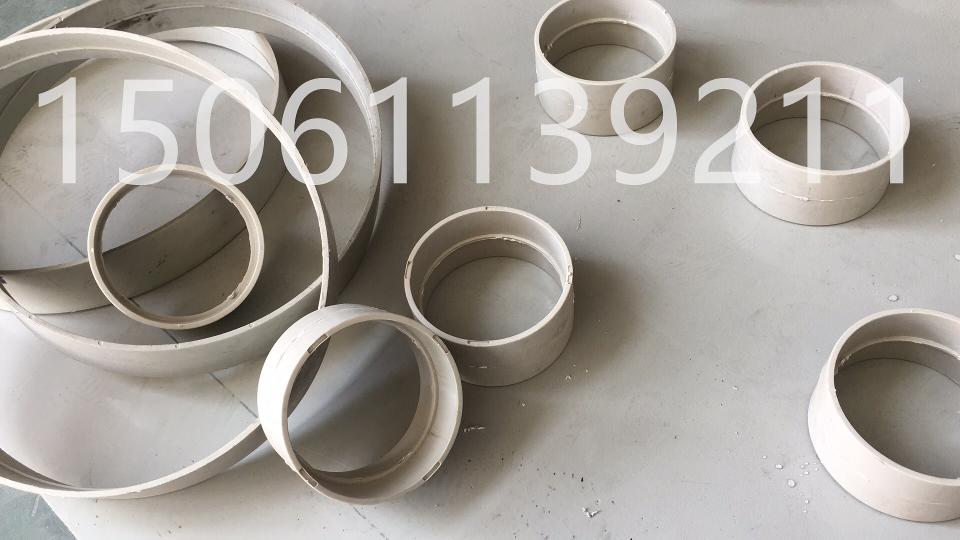 PP风管套环PP风管接头管圈 pp风管直接通风管道配件