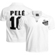 足球服男款 球衣10号贝利怀旧短袖 1970年桑托斯主场复古老款 复刻版
