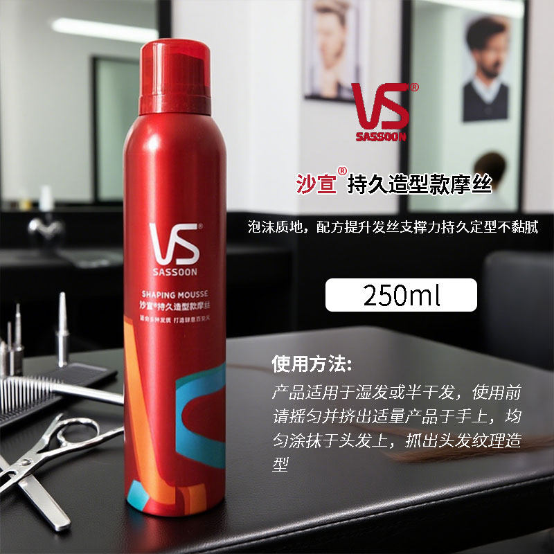 沙宣持久造型款摩丝250mL图片