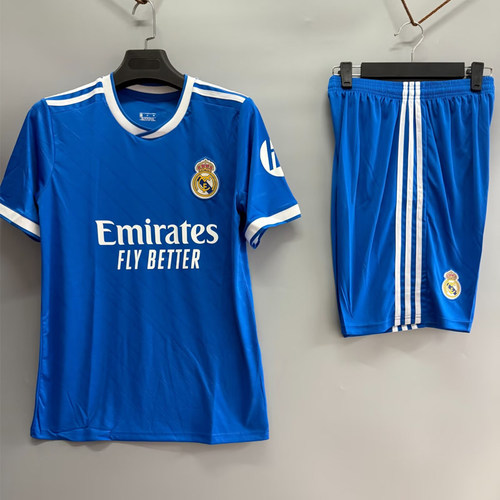 2526皇马主二客足球服套装5号贝林厄姆7维尼修斯9号姆巴佩C罗球衣