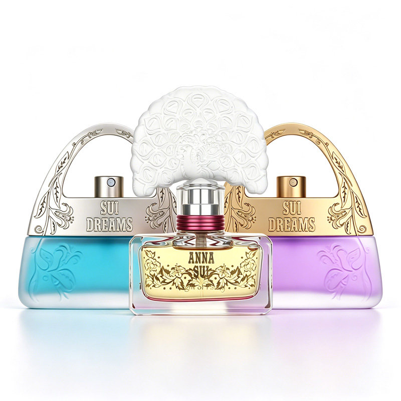 Annasui安娜苏甜蜜梦境 紫色梦境 逐梦翎雀黄孔雀 女士淡香水清新