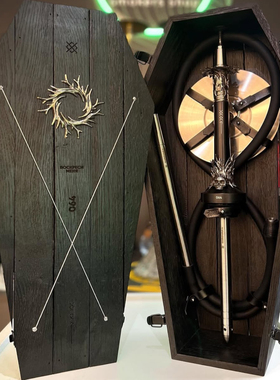 新款酒吧水烟壶 DOOSHA 美杜莎3 暗夜森林不锈钢阿拉伯水烟全套