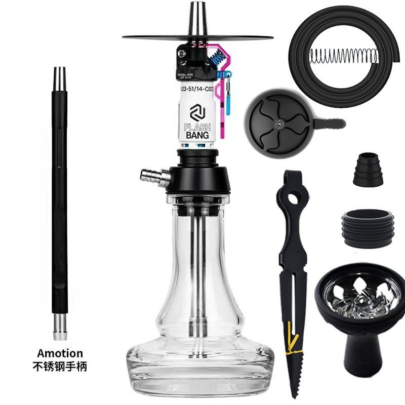 热销德国闪光弹水烟 flash bang hookah 闪光弹阿拉伯水烟酒吧壶
