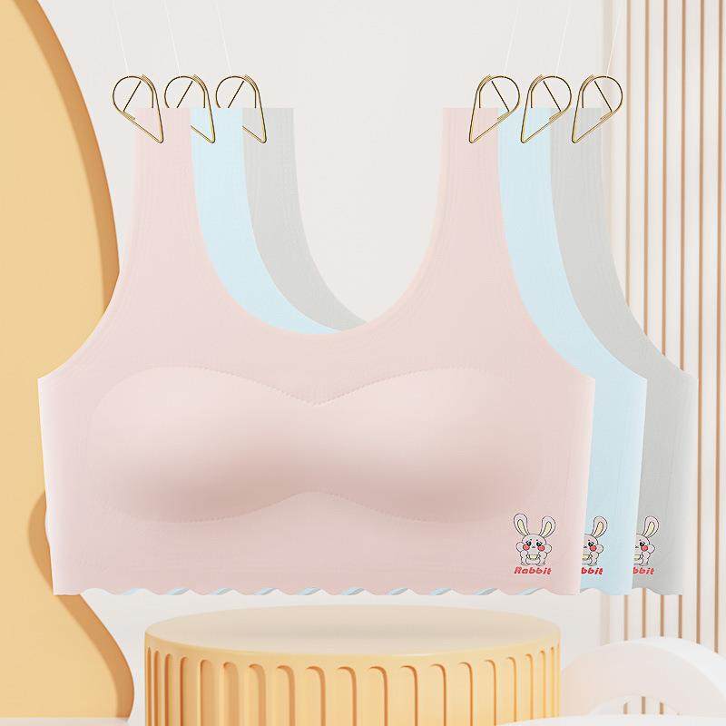 童趣卡通女童发育青春期内衣初高中无痕冰丝裹胸透气女生学生文胸,女士内衣/男士内衣/家居服,少女文胸,淘宝优惠券,粉丝福利购,淘宝优惠卷