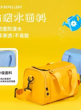 少儿健身舞蹈休闲收纳运动包手提旅行袋轻便游泳单肩旅行包