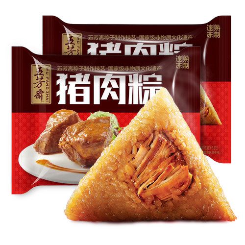 五芳斋速冻鲜肉嘉兴早餐食材粽子
