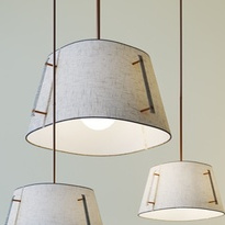 新中式餐厅吊灯简约现代极简餐馆创意美式岛台卧室布艺书房餐吊灯