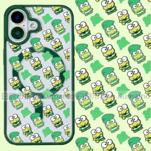 适用iphone17promax苹果16手机壳MagSafe磁吸15支架14透明13大眼蛙17青蛙25ultra洛克比17卡通16e保护套少女