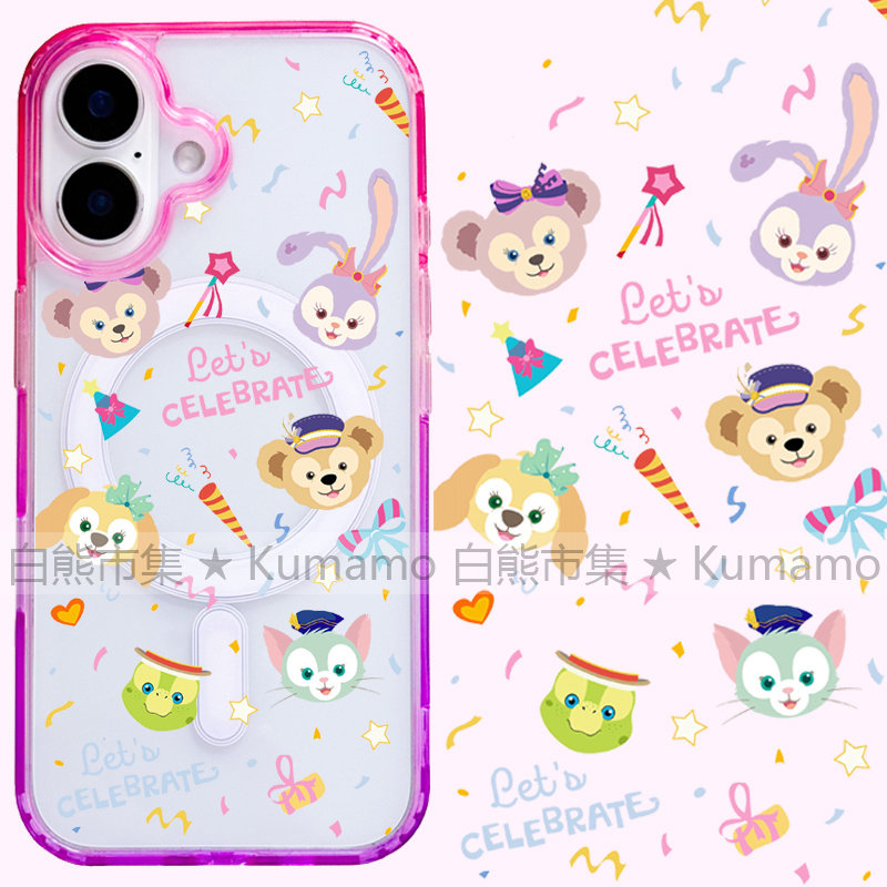 适用iphone17promax苹果17手机壳MagSafe磁吸16渐变15撞色14透明16e保护套华为三星s25ultra达菲星黛露饼饼女