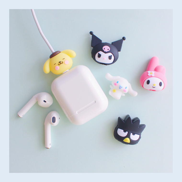 布丁狗咬一口硅胶数据线保护套