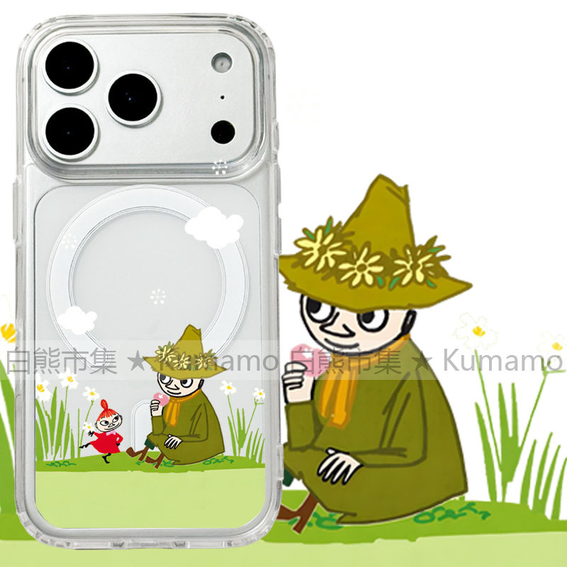 适用iphone17promax苹果17手机壳MagSafe磁吸16支架15透明14姆明13河马亚美12史力奇26ultra卡通16e保护套17e