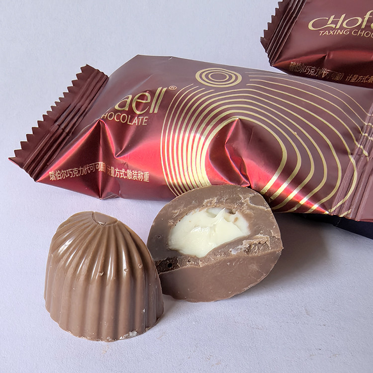 京特瑞伯尔夹心巧克力代可可脂糖块散装结婚喜庆宴喜糖果儿童年货