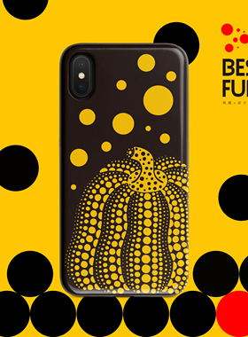 原创设计草间弥生南瓜适用iphone17promax苹果手机壳16pro手机壳