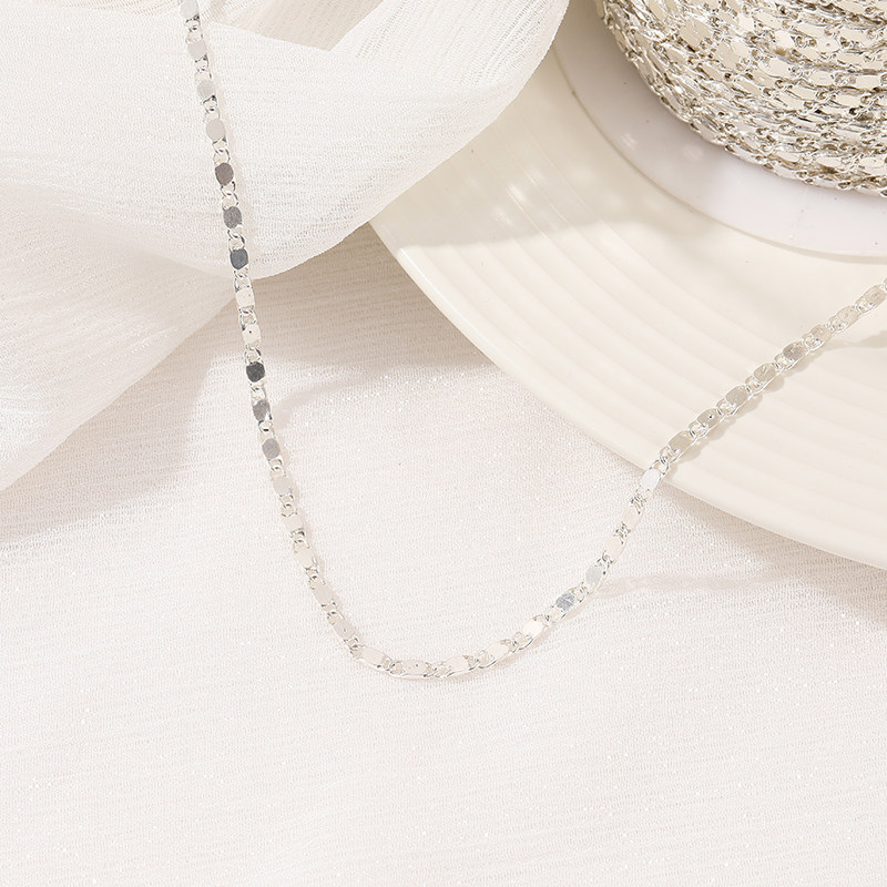 COPPER PLATING S  COLOR-KEEPING WELDING DISC CHAIN LOOSE CHAIN ACCESSORIES HANDMADE ACCESSORIES DIY NECKLACE BRACELET MATERIAL