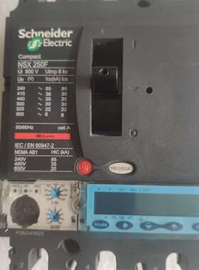 {议价}施耐德断路器NSX250F，3P250A，3台，MIC5.2