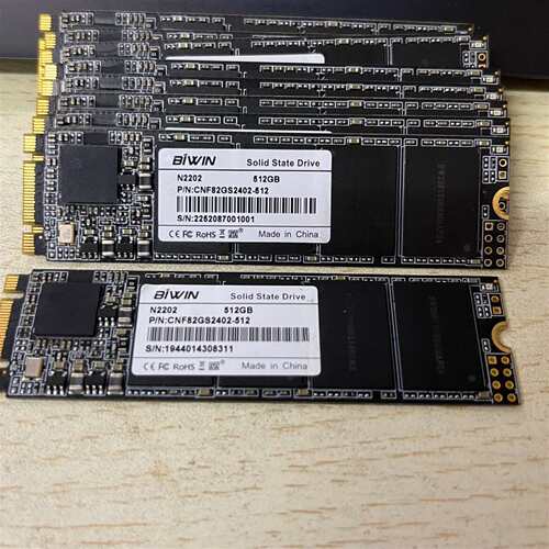 {议价}全新BIWIN/佰维512G SATA NGFF协议SSD零