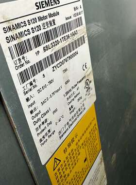 {议价}6SL3320-1TE36-1AA3整机S120  6