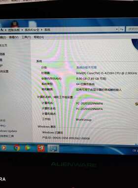 {议价}Dell 外星人 15-4210h 8g 1t需要的拍 懂得