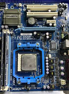 {议价}技嘉M68M-S2主板处理器内存套装，AMD 3800+