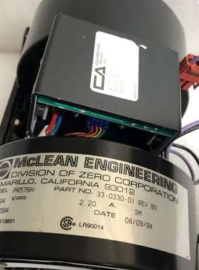 {议价}ZERO MCLEAN ENGINEERING PR576H