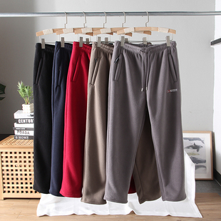 休闲直筒裤 男士 卫裤 长裤 5701 行走 5275 暖炉摇粒绒加绒加厚冬季