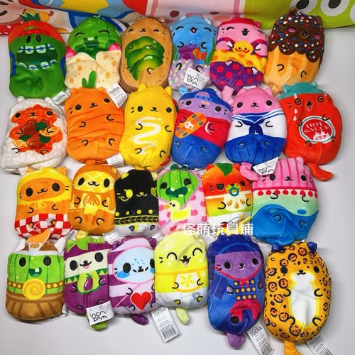 cats vs pickles可爱小猫咪图案有颗粒超解压手感好都带标沙包豆